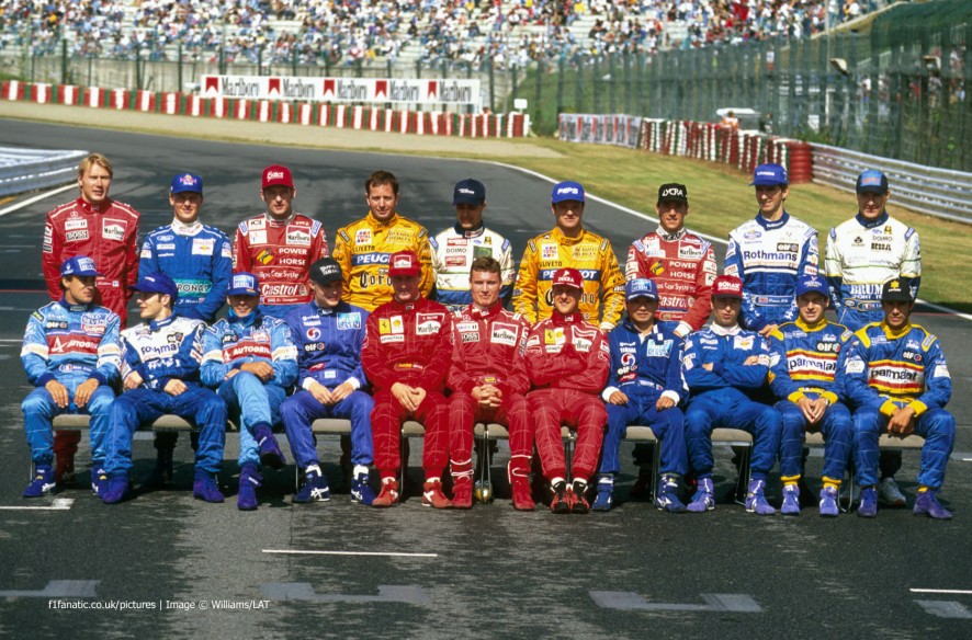 Drivers, Suzuka, 1996