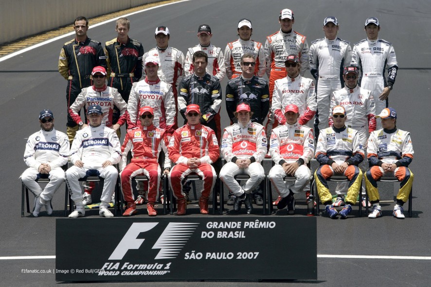 Drivers, Interlagos, 2007