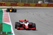 Bearman outruns Fittipaldi for F2 feature race victory in Spain