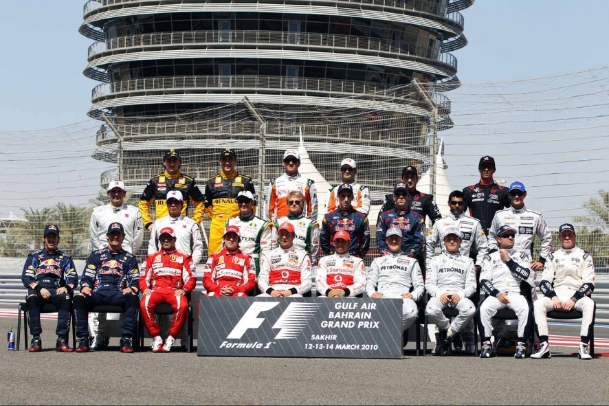 Drivers, Bahrain, 2010