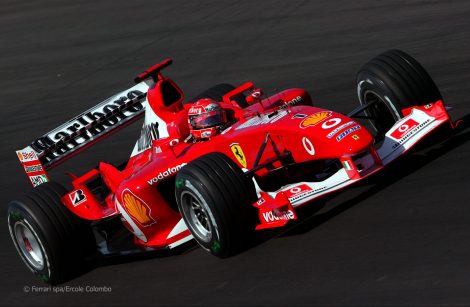 Michael Schumacher, Ferrari F2003-GA, Hungaroring, 2003
