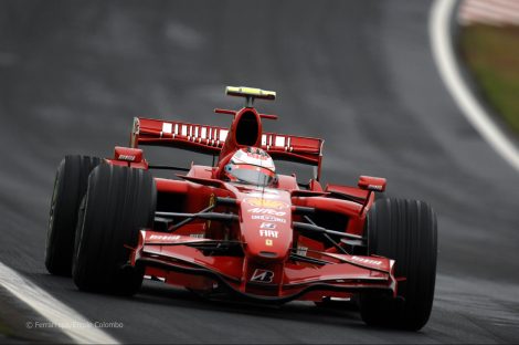 Kimi Raikkonen, Ferrari F2007, Interlagos, 2007