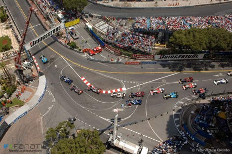 Start, Monaco, 2006