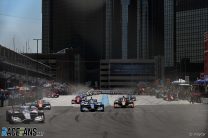 Unusual double-sided Detroit pit lane poses familiar problems for IndyCar drivers