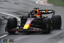 Verstappen quickest, Sainz crashes after rain arrives in final practice